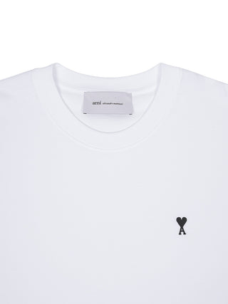 Ami de Coeur T-Shirt in Weiß mit schwarzen Details