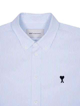 Ami de Coeur Button-down-Hemd aus gestreiftem Baumwoll-Oxford