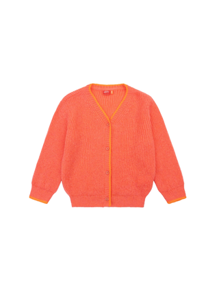 Vluffy Mohair-Strickjacke Sweet Pink