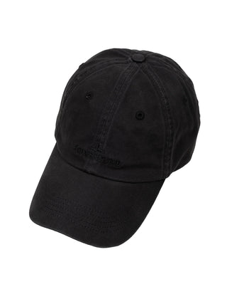 Schwarze Cap mit Logo