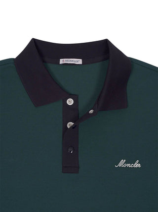 Poloshirt aus Baumwollpiqué mit gesticktem Logo