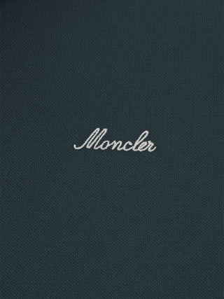 Poloshirt aus Baumwollpiqué mit gesticktem Logo