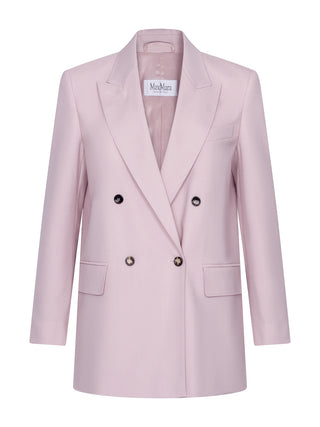 Tallierter Blazer in Rose