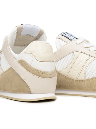 Kick Sneaker in Soft Beige