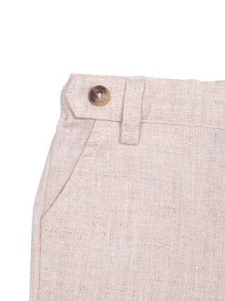 Leinenhose - Beige