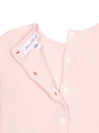 Strickset aus Pullover und Hose – Rose