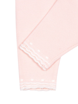 Strickset aus Pullover und Hose – Rose