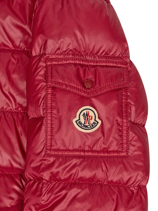 Glesse kurze Daunenjacke mit Kapuze