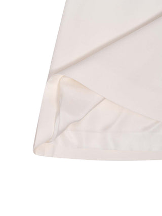 Kurzärmliges Kleid mit Schleifen-Details