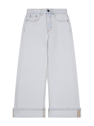 Sophie Bleached-Jeans - Hellblau