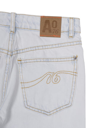 Sophie Bleached-Jeans - Hellblau