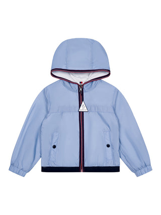 Anton Regenjacke mit Kapuze - Hellblau