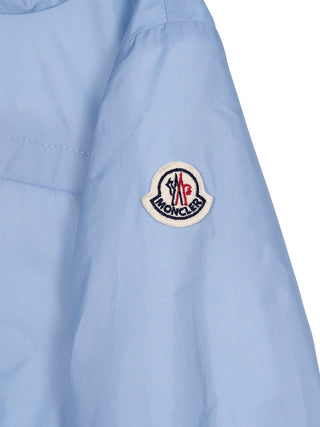 Anton Regenjacke mit Kapuze - Hellblau