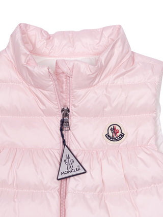 Hiva gesteppte Daunenweste - Hellrosa