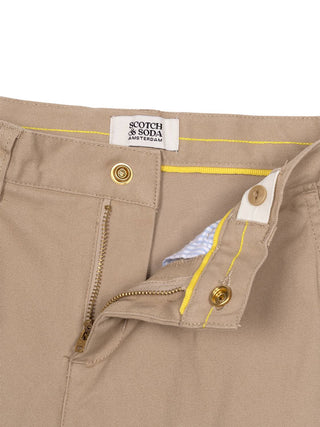 Klassische Chino-Shorts Core - Beige