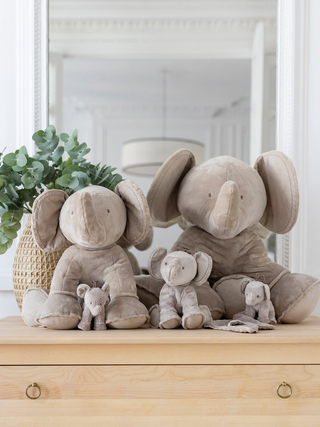 Ferdinand der Elefant, 90 cm - Taupe