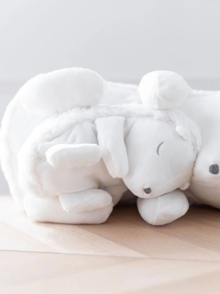 Héris Schlafender Igel, 60 cm - Ecru