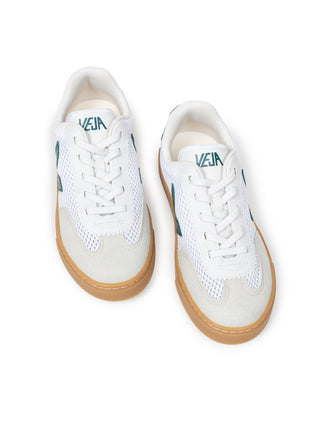 Small Volley Airc Mesh-Sneaker – Weiß/Grün/Natur