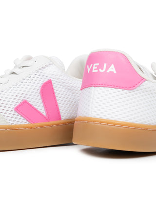 Small Volley Airc Mesh-Sneaker – Weiß/Pink/Natur