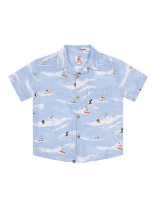 Hawaiian Shirt Rolls - Hellblau