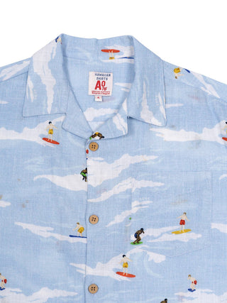 Hawaiian Shirt Rolls - Hellblau