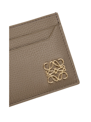 Schlichtes Anagram Kartenetui  Taupe