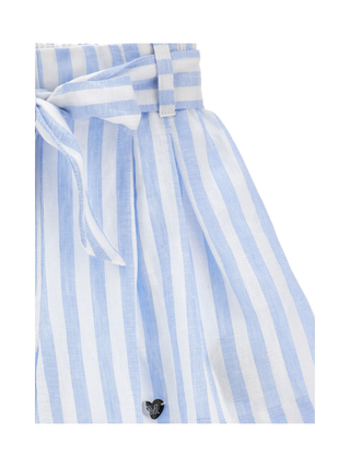 Gestreifte Shorts