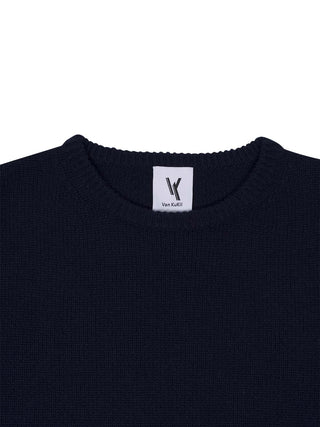 Oaklynn Boxy Pullover aus Kaschmir in Dunkelblau