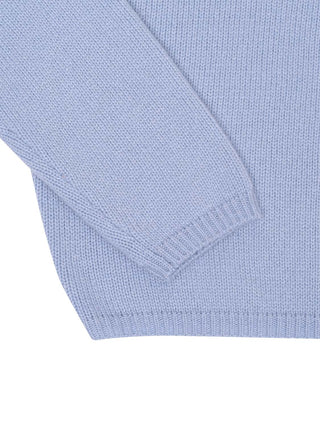 Oaklynn Boxy Pullover aus Kaschmir in Hellblau