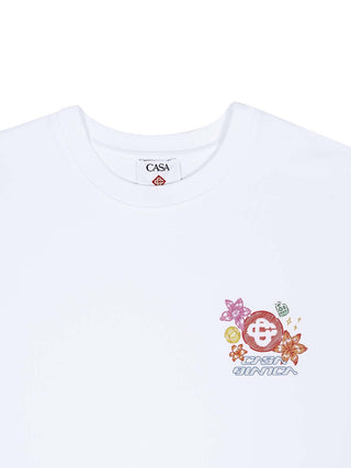 Collage D’Icones Graphiques Oversized T-Shirt