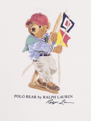 T-Shirt mit Polobär-Motiv - Weiß