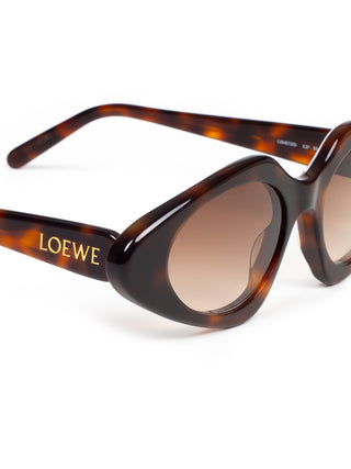 Acetate Sonnenbrille in Braun