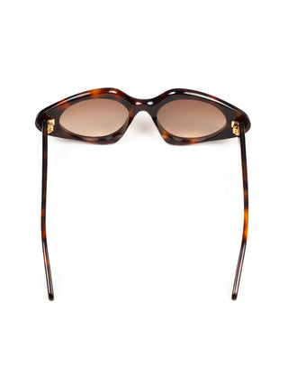 Acetate Sonnenbrille in Braun