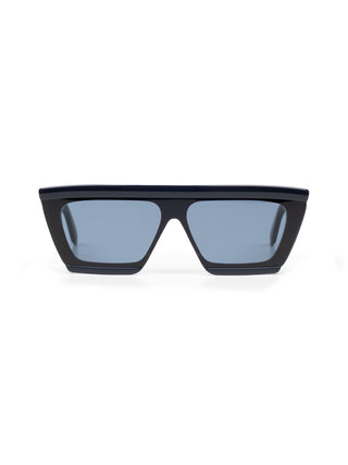 Sonnenbrille Cut mit blauem Glas