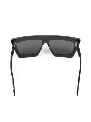 Sonnenbrille Cut mit schwarzem Glas