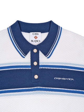 Gestreiftes Poloshirt