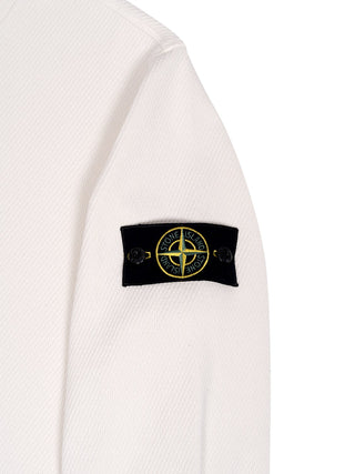 Rundhalspullover mit Logo-Patch