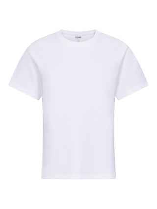 Asymmetrisches T-Shirt aus Baumwollmischung