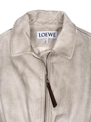 Drapierte Jacke aus Baumwolle