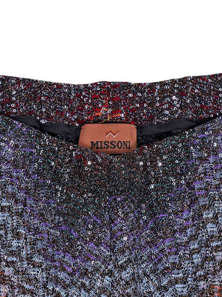 Kurze Shorts im Zick-Zack-Muster