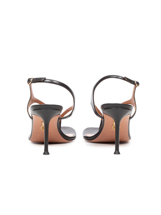 Sandalen Bikini aus Leder in 75 mm