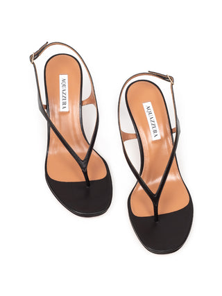 Sandalen Bikini aus Leder in 75 mm