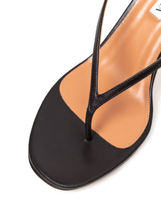 Sandalen Bikini aus Leder in 75 mm