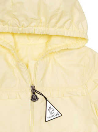 Hiti Rüschenjacke mit Kapuze - Gelb