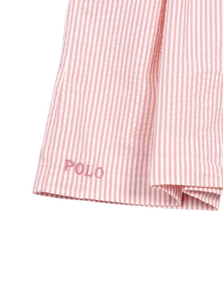 Gesmoktes A-Linien Kleid - Rosa