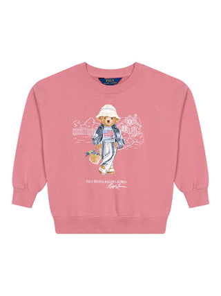 Sweatshirt Polo Bear - Desert Rose