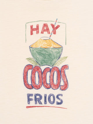 T-Shirt Cocos Frios - Beige