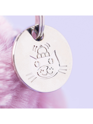 Thistlepop Blossom Bunny Bag Charm
