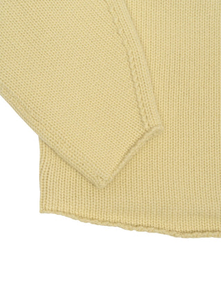 V-Neck Pullover in Honeydew