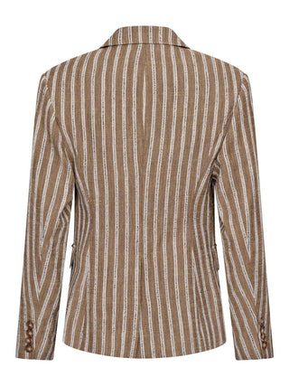Matteo Blazer in Linum